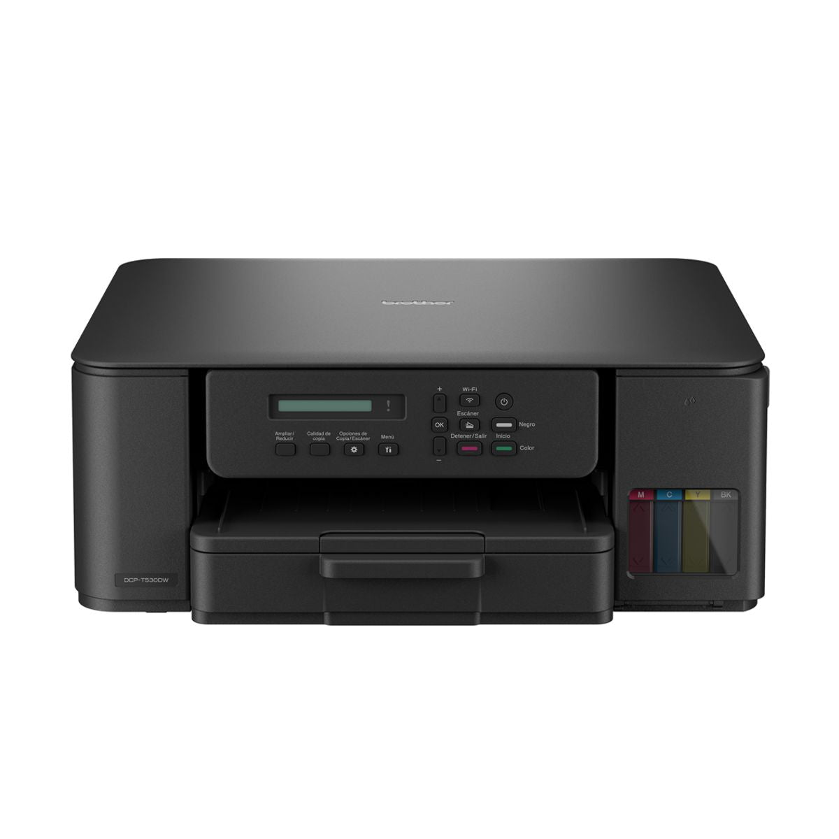 Multifuncional Tinta Continua Brother DCPT530DW - impresion duplex, 27 ppm negro/11 ppm color, USB 2.0, Wifi 2.4/5Ghz, cama plana color tamano carta