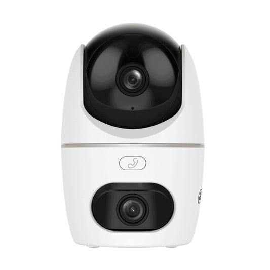 DAHUA DH-HPT1539DD-STW-5E2-IL - Camara IP PT Dual de 10 Mp/2 Lentes de 3k/ 30 de IR y Luz Visible/ Boton de Llamada/ Audio 2 vias - Ranura MicroSD