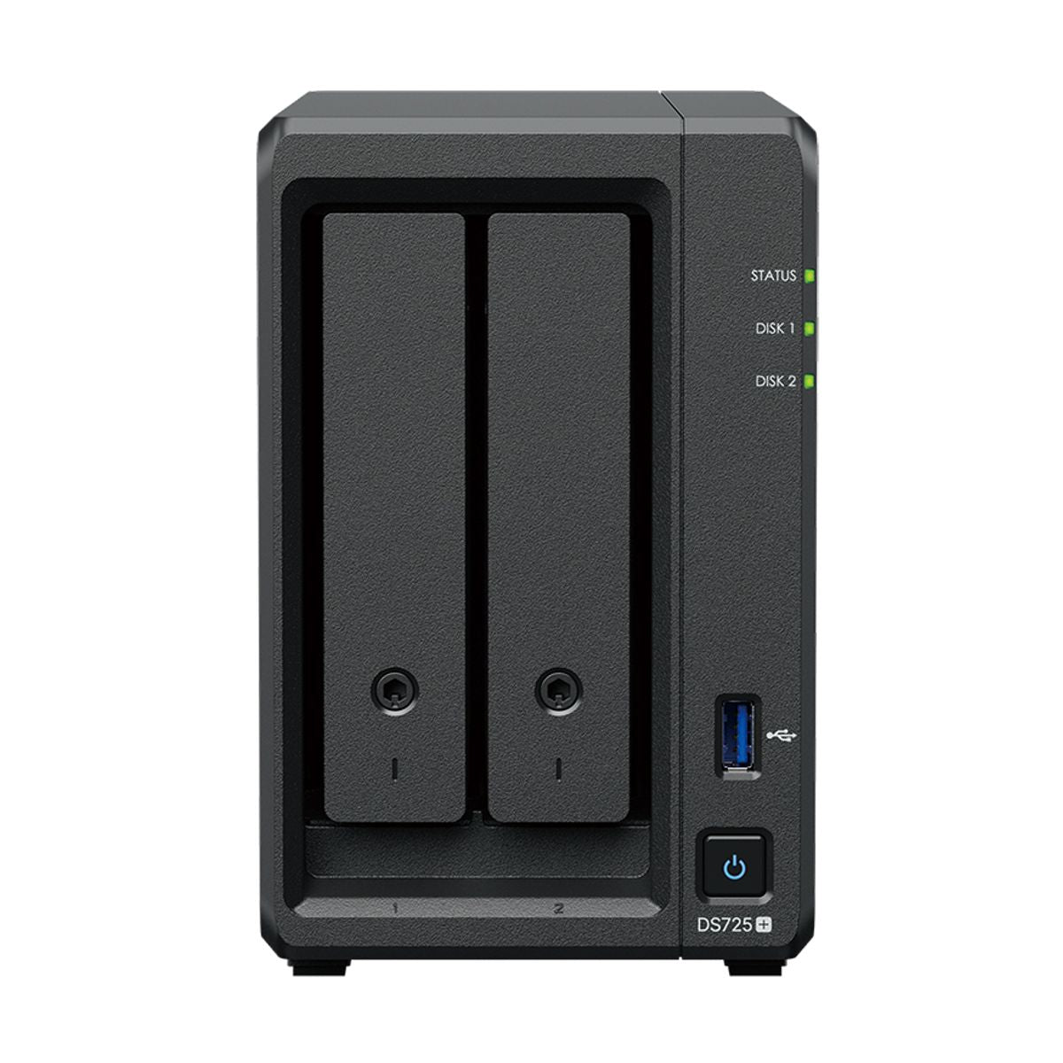 Servidor NAS marca Synology modelo DS725+ 2 Bahias DiskStation - 