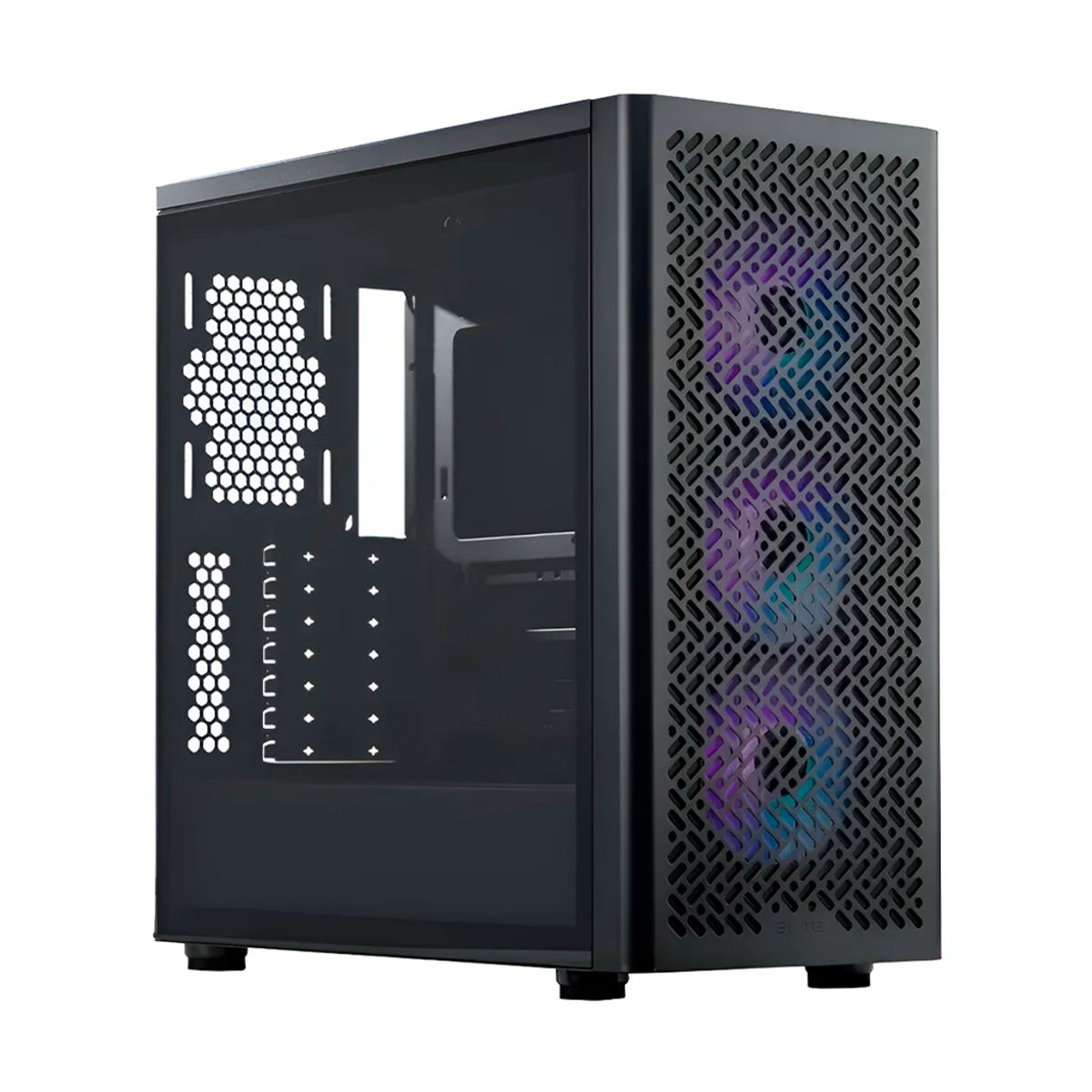 GABINETE COOLER MASTER (E502-KGNN65-SA0) ELITE 502+MWE GOLD 650 V3+HYPER 411 ARGB