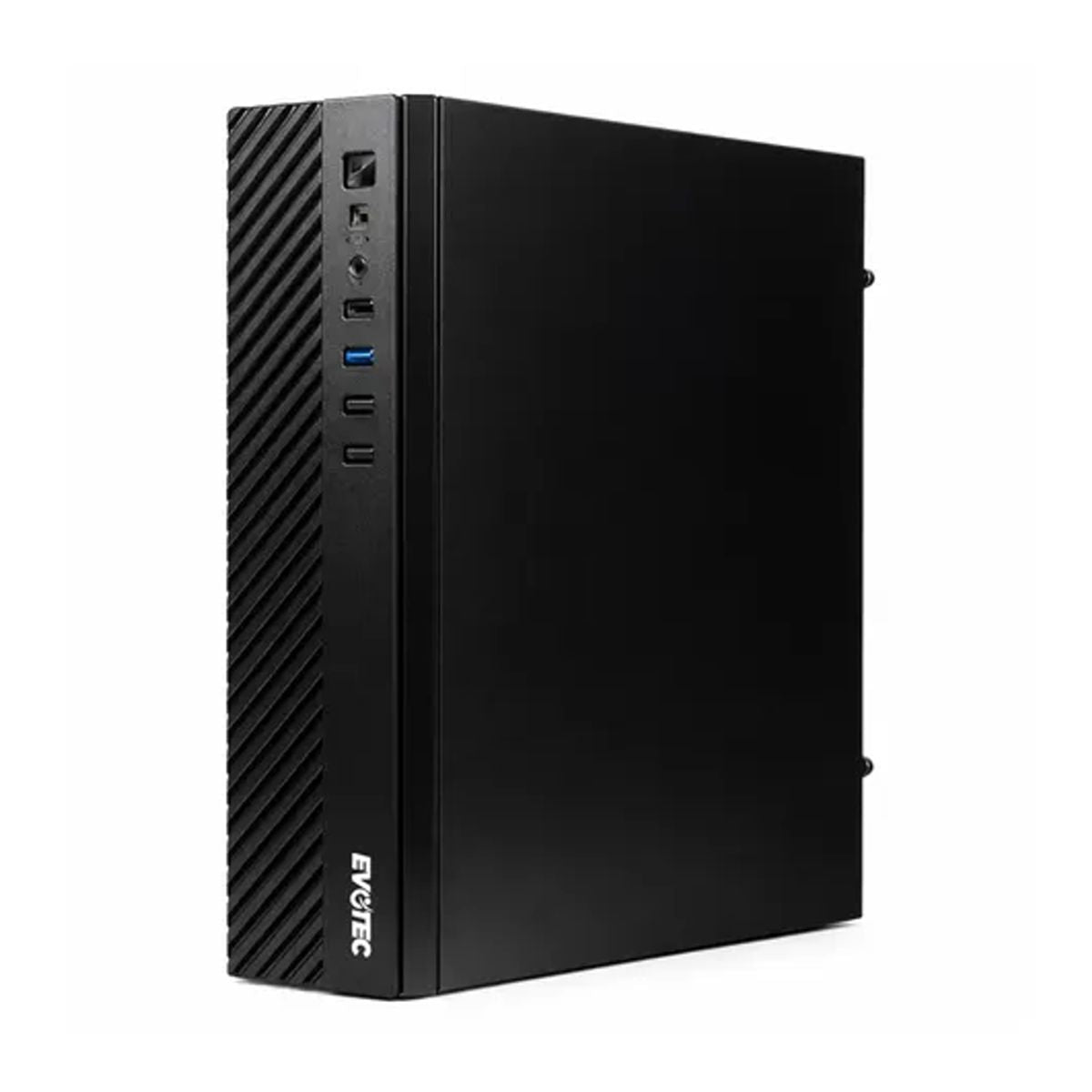 EVOTEC GABINETE SLIM MICRO ATX CON FUENTE 500W TOLEDO EV-1026 - 