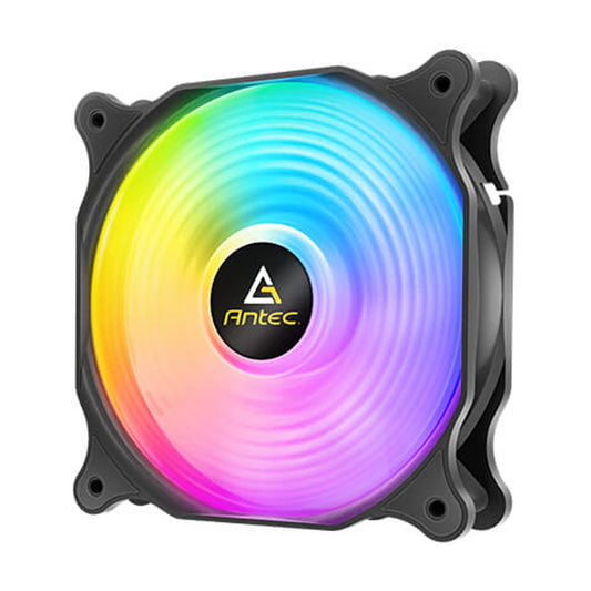 VENTILADOR P/GABINETE ANTEC (F12 RACING ARGB) 1 FAN 120MM ARGB,1500 RPM,NEGRO