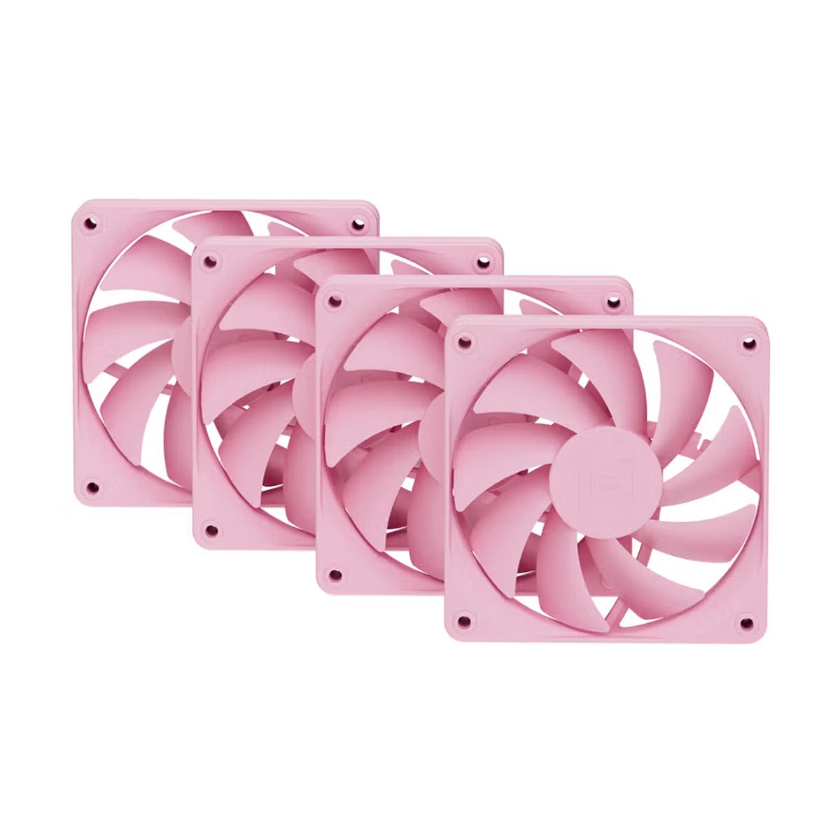 VENTILADOR P/GABINETE HYTE (FAN-HYTE-FA12-SM-4) FA12 120MM PWM FAN 4 PACK,STRAWBERRY MILK,ROSA