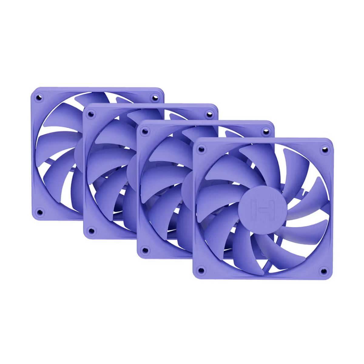 VENTILADOR P/GABINETE HYTE (FAN-HYTE-FA12-TM-4) FA12 120MM PWM FAN 4 PACK,TARO MILK/LILA