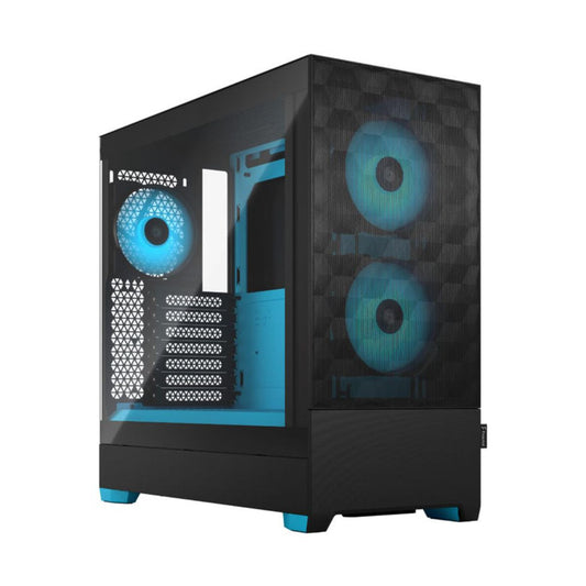 GABINETE FRACTAL DESIGN POP AIR CYAN CORE RGB, ATX BLUE