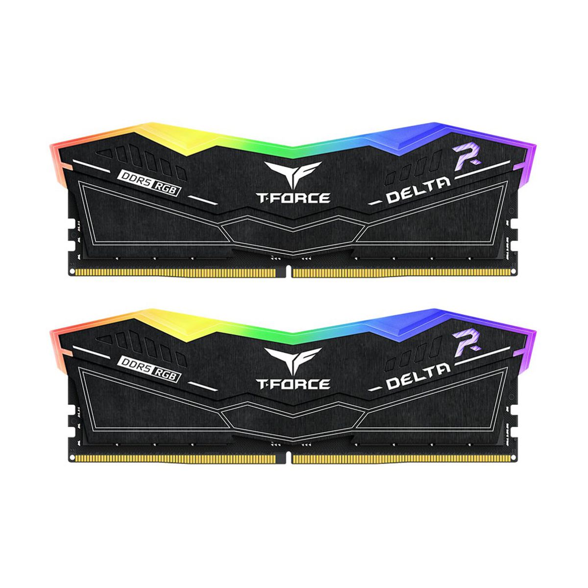 MEMORIA DIMM DDR5 TEAMGROUP (FF3D532G6400HC40BDC01) T-FORCE DELTA, 32GBGB (2X16GB) 6400MHZ, RGB, BK