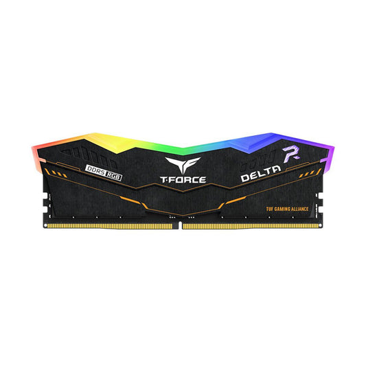 MEMORIA DIMM DDR5 TEAMGROUP (FF5D516G5200HC40C01) T-FORCE DELTA TUF, 16GB, 5200MHZ, RGB