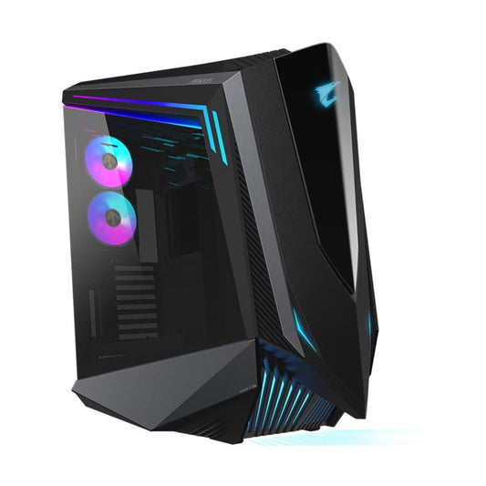 GABINETE GIGABYTE (GB-AC700G) C700 GLASS, VIDRIO TEMPLADO, RGB FUSION, ATX, NEGRO