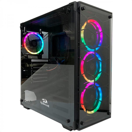 Gabinete Wheeljack GC606B-RGB sin fanes incluidos