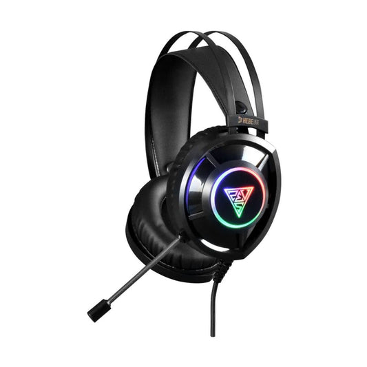 AUDIFONOS GAMDIAS (GD-HEBE E3) STEREO RGB, USB + 3.5MM C/MIC OMNI, SPK DIAM 50MM
