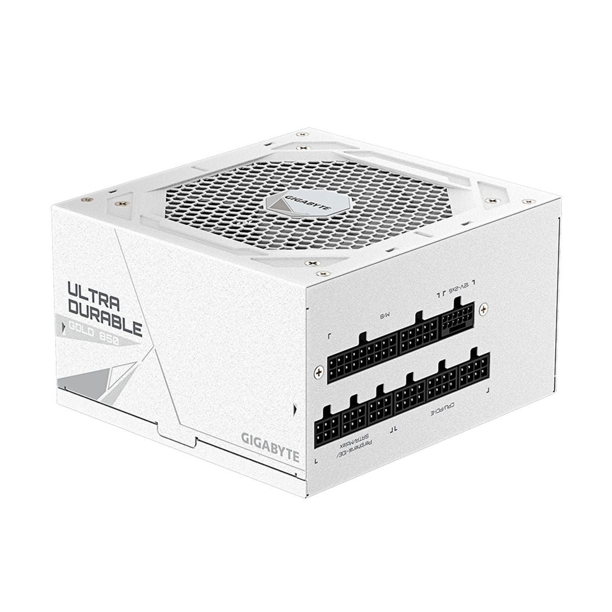 FUENTE DE PODER GIGABYTE (GP-UD850GM PG5 ICE) 850W,MODULAR,PCI-E GEN5,16PINS,80 PLUS GOLD,BLANCO