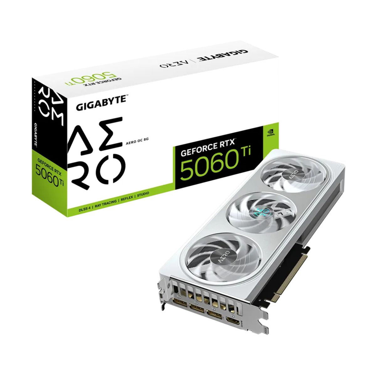 TARJETA DE VIDEO GIGABYTE (GV-N506TAERO OC-8GD) RTX 5060TI,8GB GDDR7,PCIE 5.0,HDMI,3*DP,3FAN