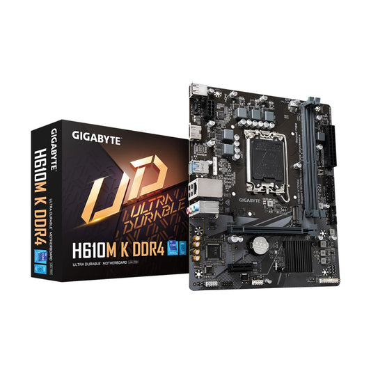 MOTHERBOARD GIGABYTE (H610M K DDR4) SOCKET 1700, 2*DDR4 3200, HDMI, MICRO ATX