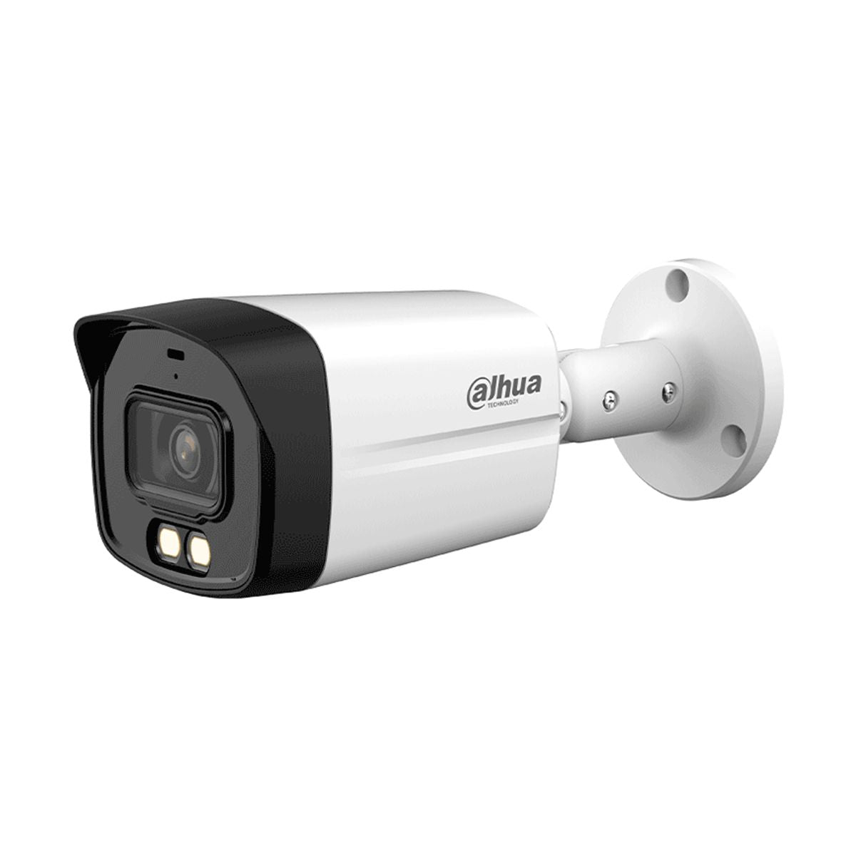 DAHUA HAC-HFW1809TLM-A-LED - Camara Bullet 4k Full Color/ 8 Megapixeles/ Lente de 2.8mm/ 106 Grados de Apertura/ Microfono Integrado/ 40 IR - 