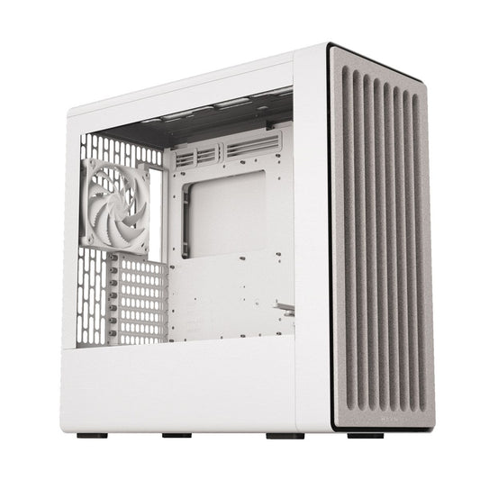 GABINETE HAVN (BF 360 FLOW WHITE) MEDIA TORRE, CRISTAL TEMPLADO, BLANCO
