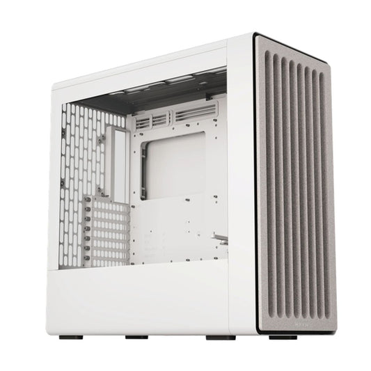 GABINETE HAVN (BF 360 WHITE) MEDIA TORRE, CRISTAL TEMPLADO, BLANCO