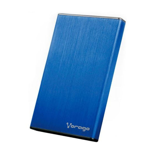 Enclosure VORAGO HDD-201 - 2.5 GB, USB 3.0, 2.5 pulgadas, Azul