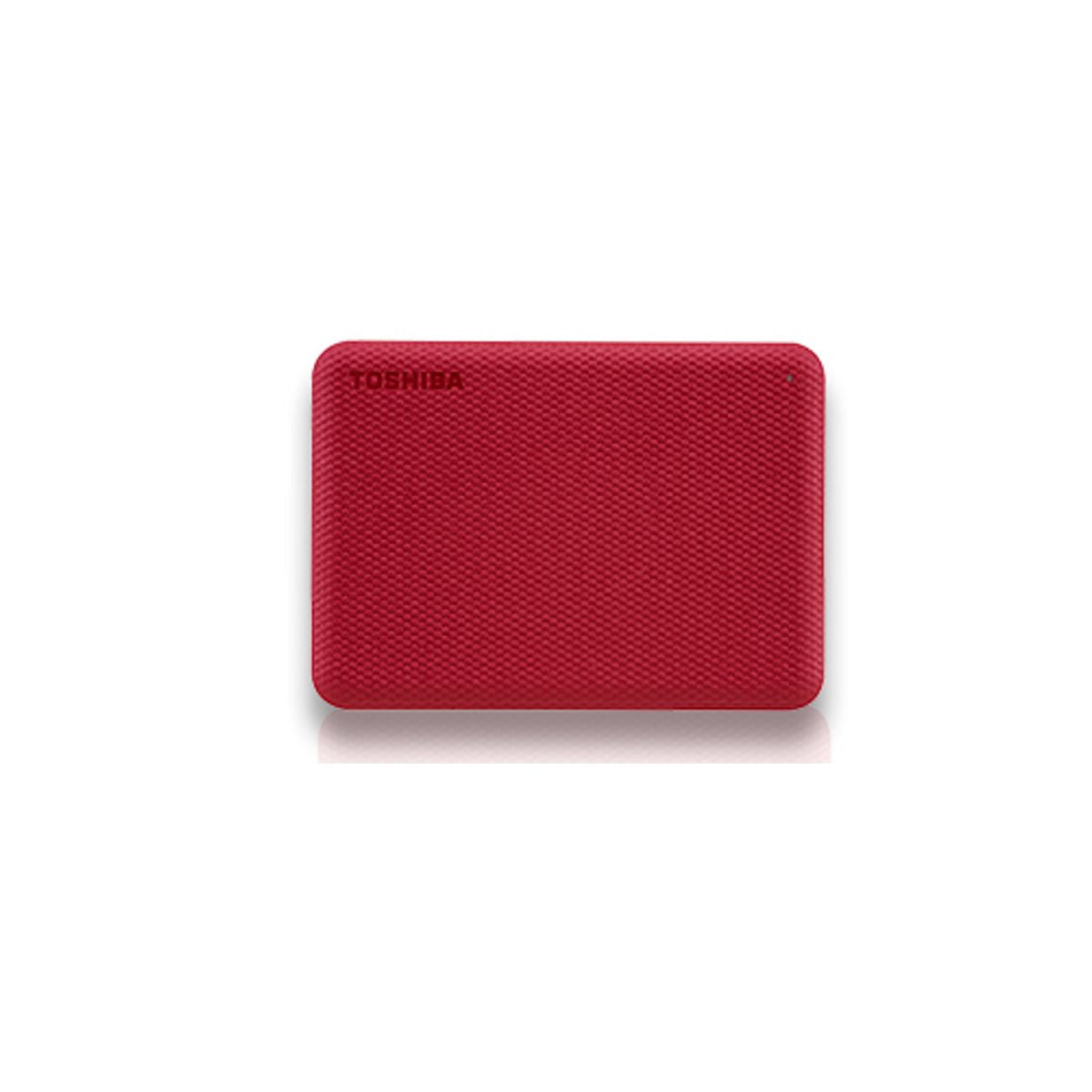 DISCO DURO EXTERNO TOSHIBA 1TB 2.5" (HDTCA10XR3AA)ADVANCE V10 ROJO USB 3.2