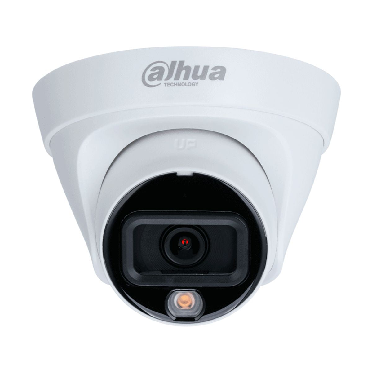 Camara DAHUA HDW1239T1P-A-LED-0280B-S6 - camara domo de 2mp, lente de 2.8mm, 100deg, microfono integrado, luz blanca 15 m