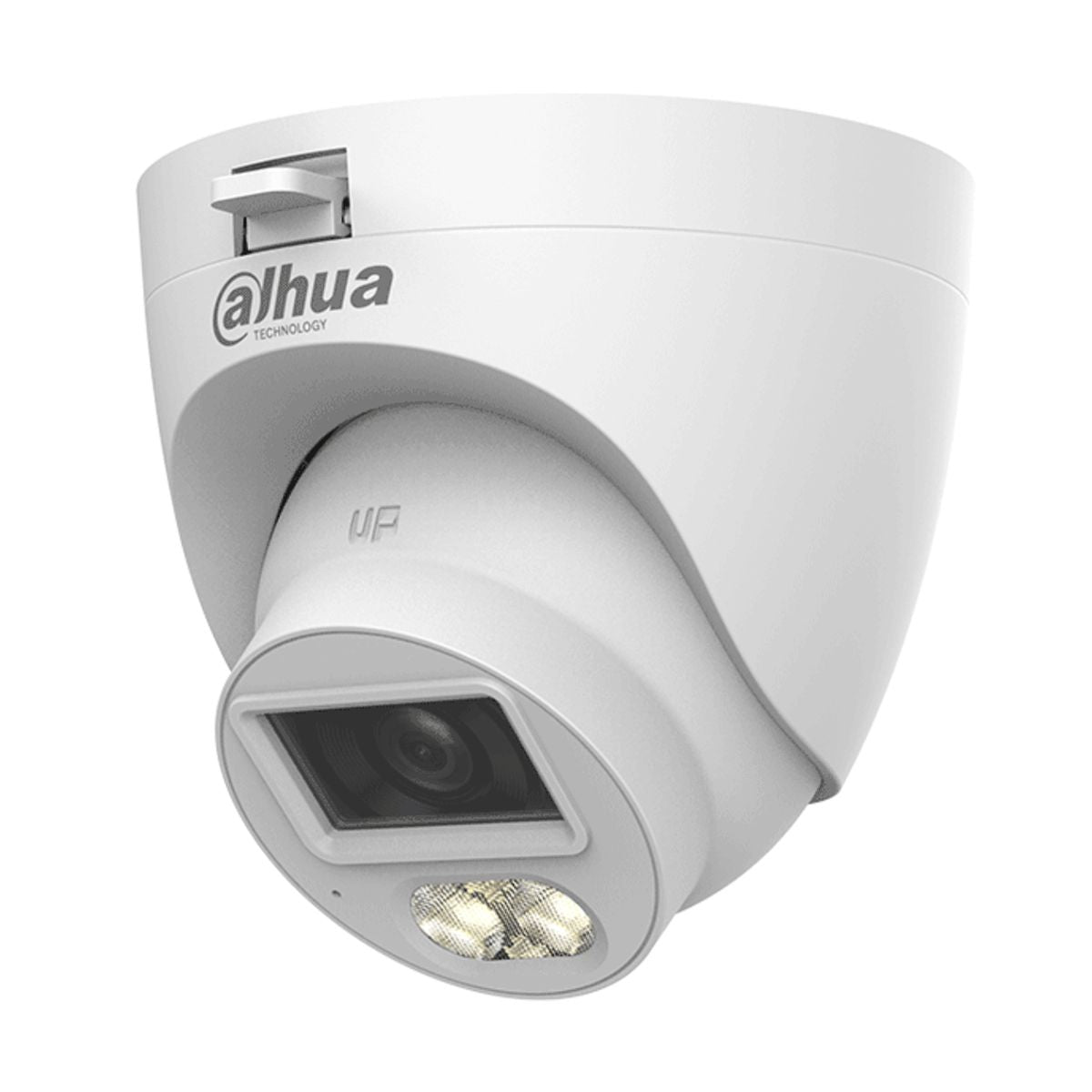 Camara DAHUA HDW1500CLQN-IL-A-S3-DIP - camara domo de 5 mp, iluminacion dual + full color, lente de 2.8mm, 106deg, 30 mts de ir, microfono integrado, ip67