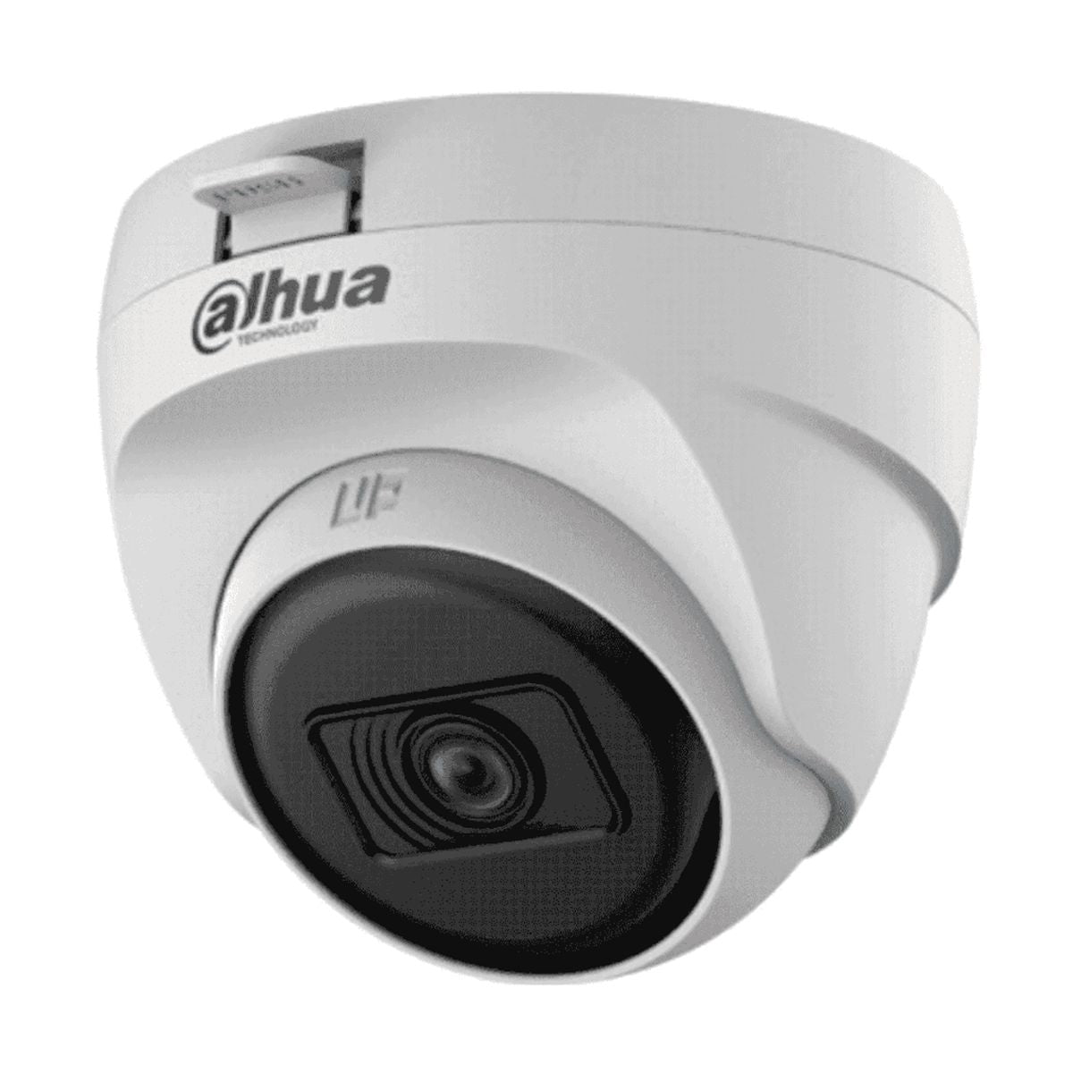 Camara DAHUA HAC-T1A21N-U-28 - Camara Domo de 2 Megapixeles - Lente 2.8 mm, 100 Grados de Apertura, Smart ir 25 Mts, Uso Interior, CVI, TVI, AHD, CBVS.