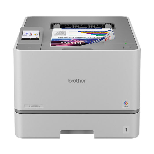 Impresora Laser Color Brother Valor HLL8570CDW - 33 ppm, Duplex, Gigabit Ethernet, Wifi 2.4/5GHz, Toners de hasta 10, 000 pags