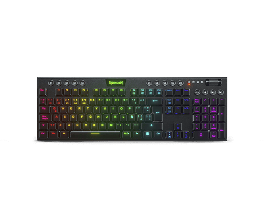 Teclado mecánico Mini Horus K632 White - Alámbrico