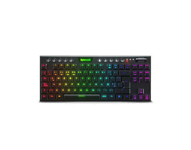 Teclado mecánico Alámbrico Horus K622 TKL - ESP | Red Switch