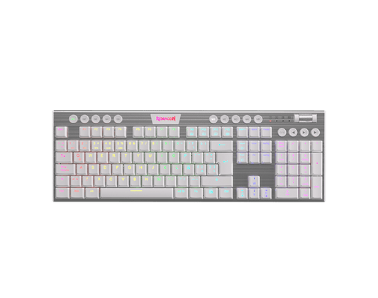 Teclado mecánico 100% Horus K618 Inalámbrico -  Red Switch
