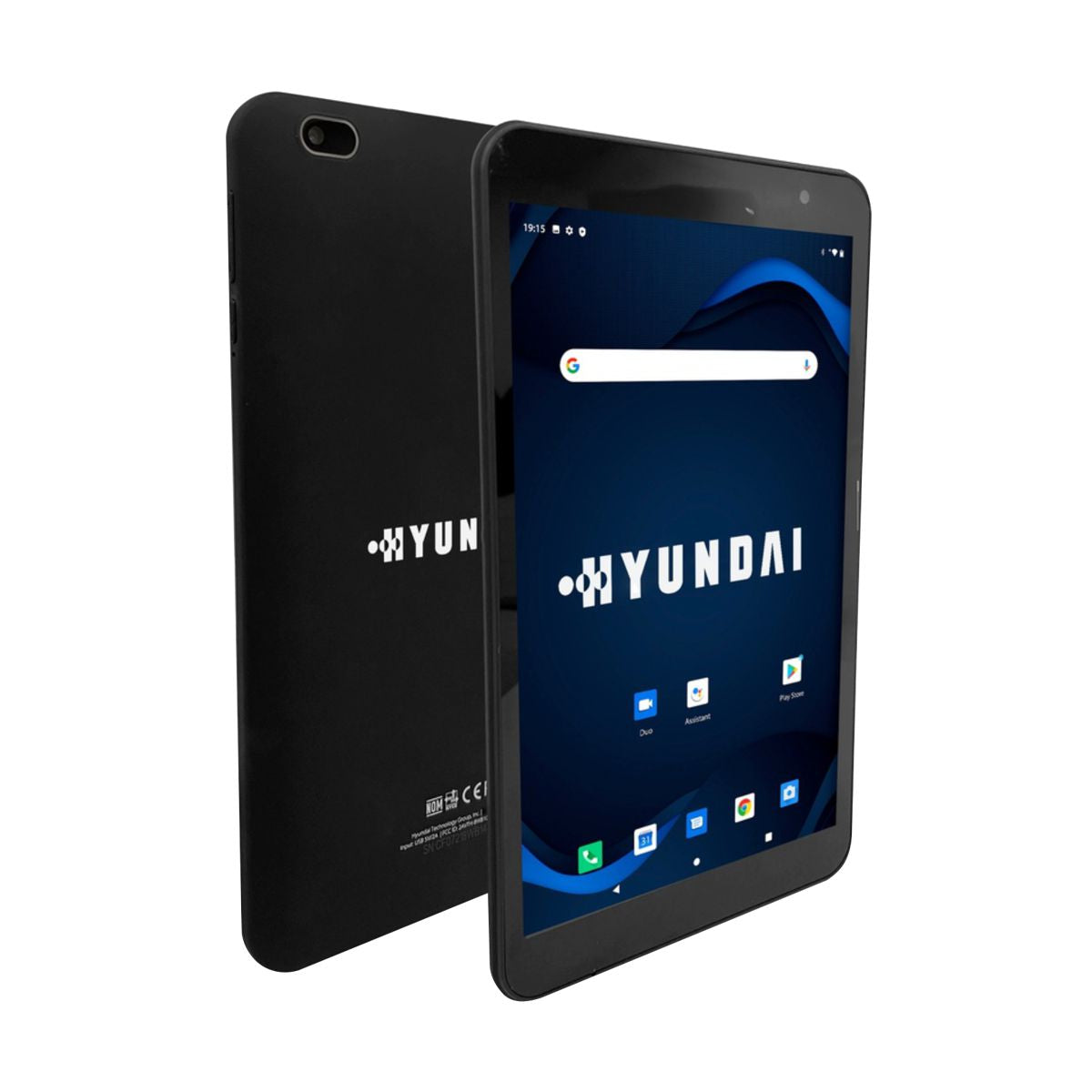Tableta Hyundai Plus HT8WB3RBK01 - 8 Pulgadas, 4GB/64GB, 8MP/13MP, Android 13, AX WiFi, Rubber Oil Plastic-Incluye Stylus Pen, Audifonos y Protector de Panta