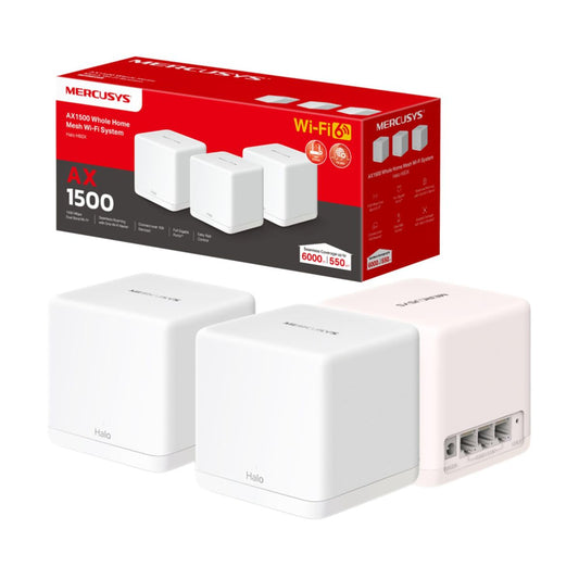 Sistema WiFi 6 en mesh AX1500 (Halo H60X(3-pack) - 
