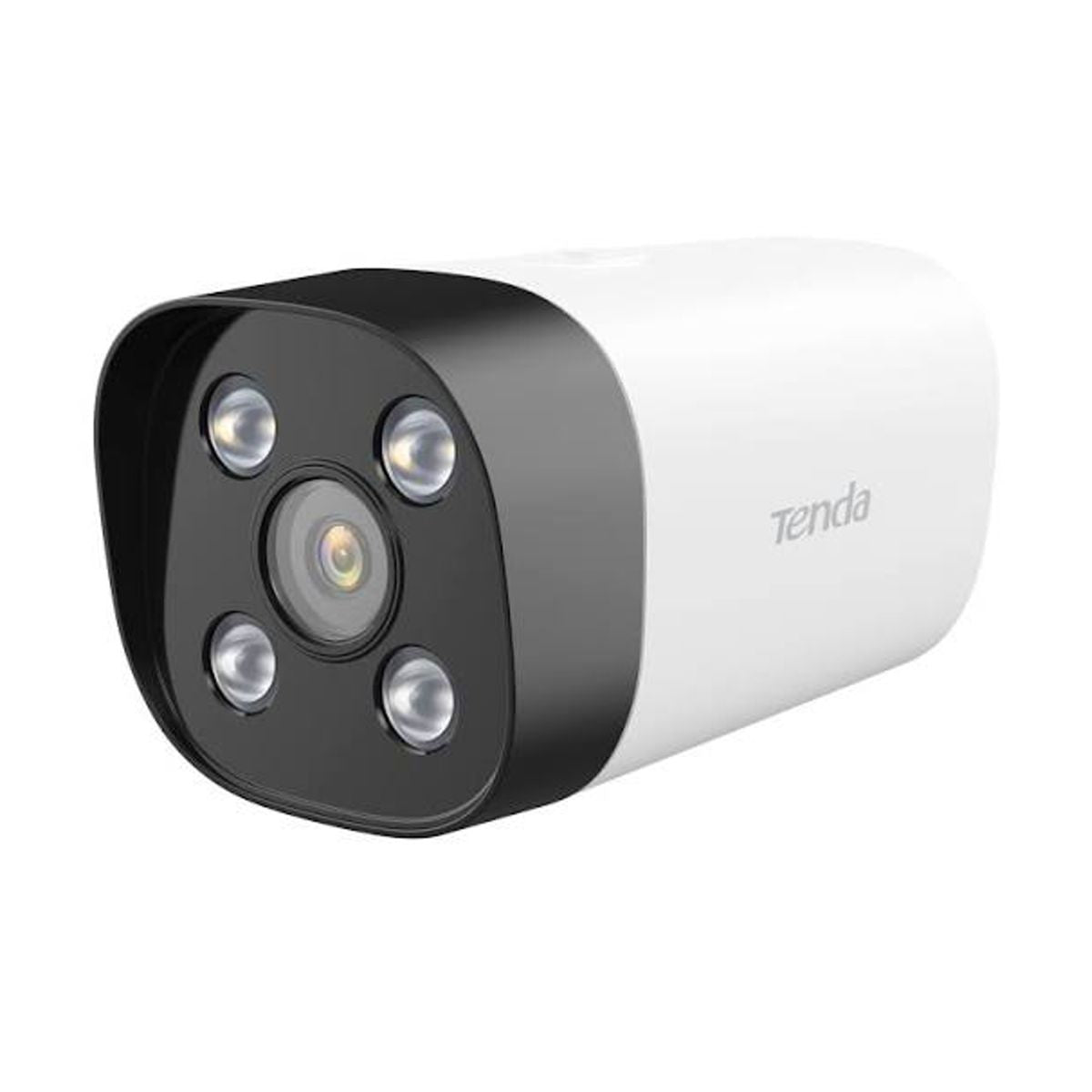 Camara formato bala con lente optico de 4MP (2560 * 1440) de alto rendimiento en interiores y exteriores - permite uso de NVR y monitoreo mediante app
