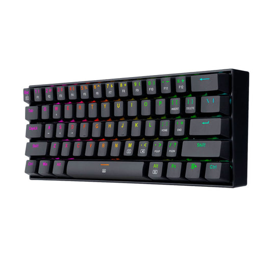 Teclado Mecanico Redragon Dragonborn - K630RGB RED, Ingles, Negro, RGB