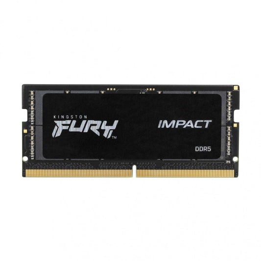 MEMORIA SODIMM DDR5 KINGSTON (KF548S38IB-8) 8GB (1X8GB), 4800MHZ, CL38, NON ECC FURY IMPACT