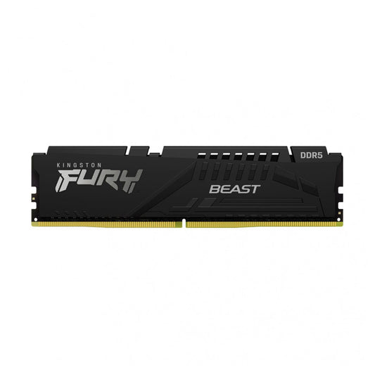 Memoria RAM Kingston Fury Beast DDR5, 5200MHz, 16GB, Non-ECC, CL40, XMP