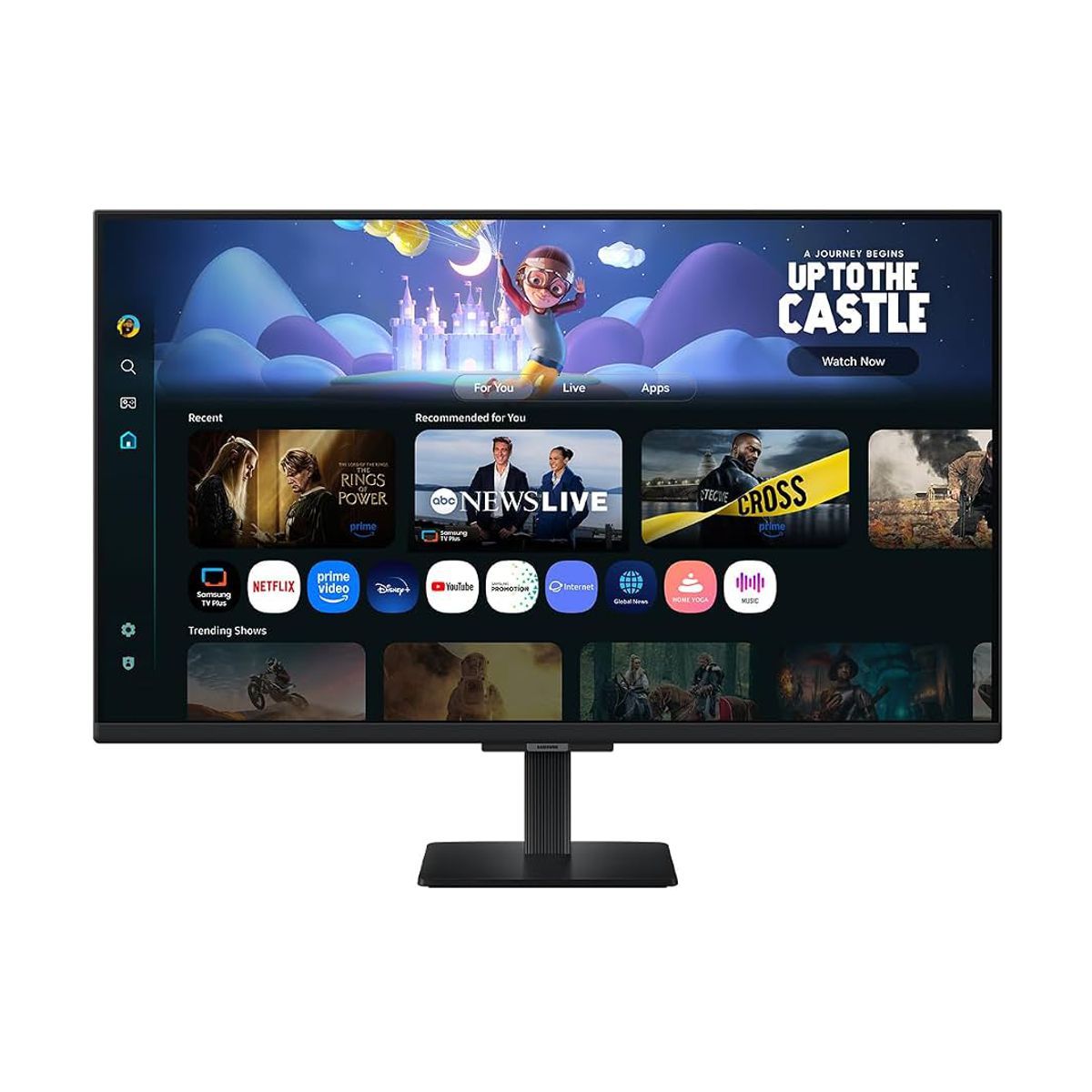 Smart Monitor 32 pulgadas M5 - M50F, 60Hz, Resolucion FHD (1, 920 x 1, 080); SmartTV, Sistema operativo: Tizen