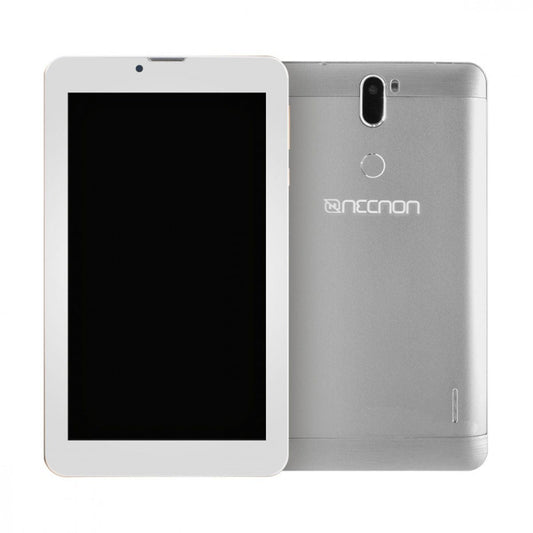 TABLET 7" NECNON (M002D-2-PL) 3G DUAL SIM,GPS,AND9,RAM 2/16GB,CAM 2/5MP,FUNDA SILICON INC, PLATA