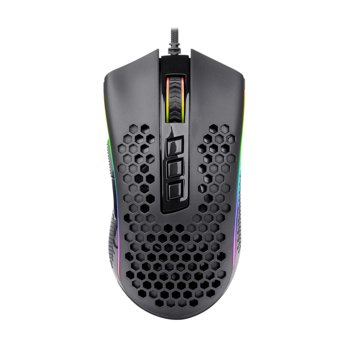 STORM ELITE NEGRO : ALAMBRICO + DPI 100-32,000 + 8 B. PROGAMABLES + RGB 