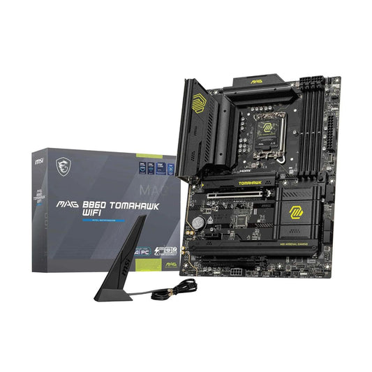 MOTHERBOARD MSI (MAG B860 TOMAHAWK WIFI) SOCKET 1851, 4*DDR5 9200 MHZ, HDMI, DP, 3*M.2, ATX