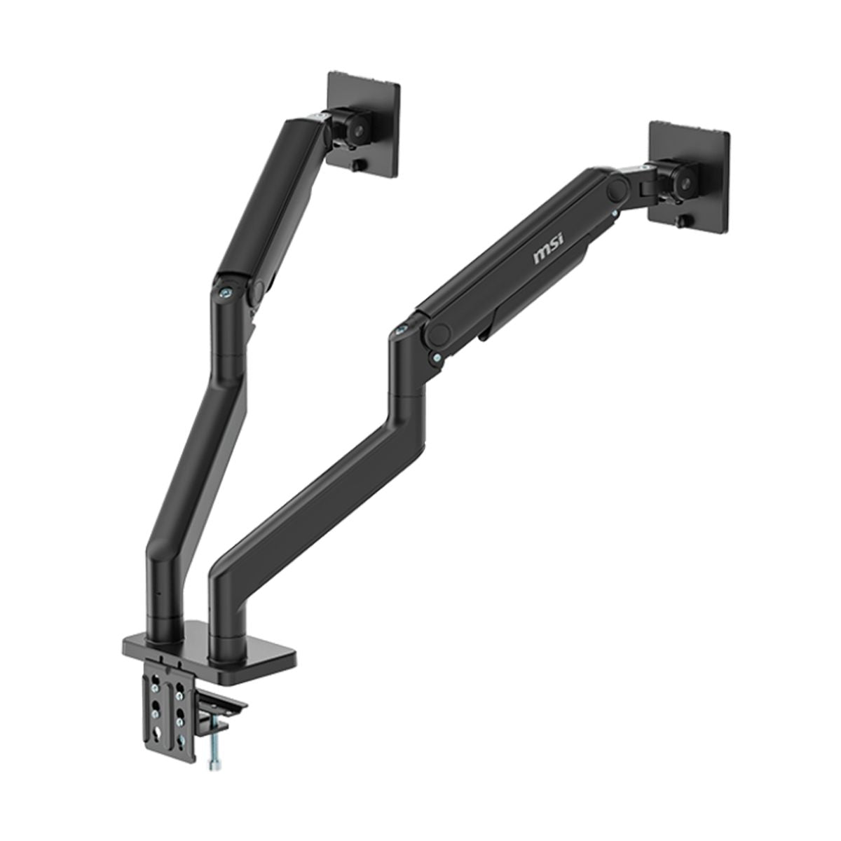 SOPORTE P/MONITOR MSI (MAG MT201D) DOBLE MONITOR, SOBRE MESA, VESA, 17"-45",20KG, NEGRO