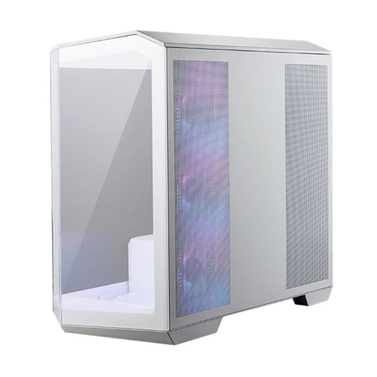 GAB MSI MAG PANO M100R PZ WHITE, MATX  CRISTAL TEM