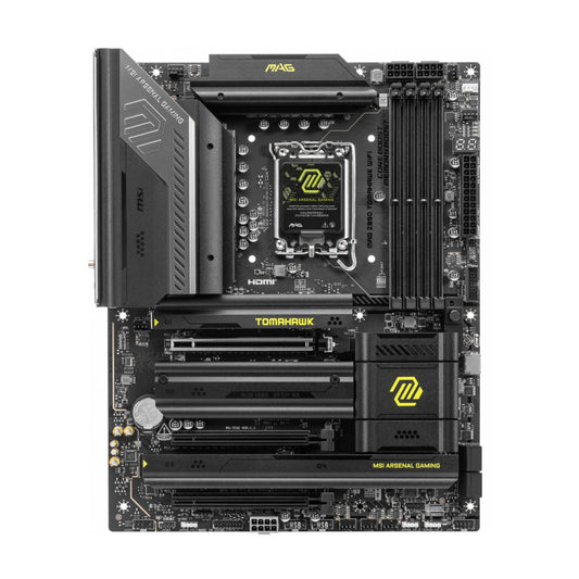 MOTHERBOARD MSI (MAG Z890 TOMAHAWK WIFI) SOCKET 1851, 4*DDR5 9200, HDMI, 2*THUNDEBOLT, 4*M.2, ATX