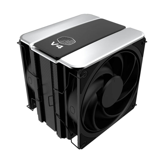 VENTILADOR P/CPU COOLER MASTER (MAZ-T2HP-217PK-R1) V4 ALPHA 3DHP,2*FAN MOBIUS 120ARGB,1851/AM5,NEGRO