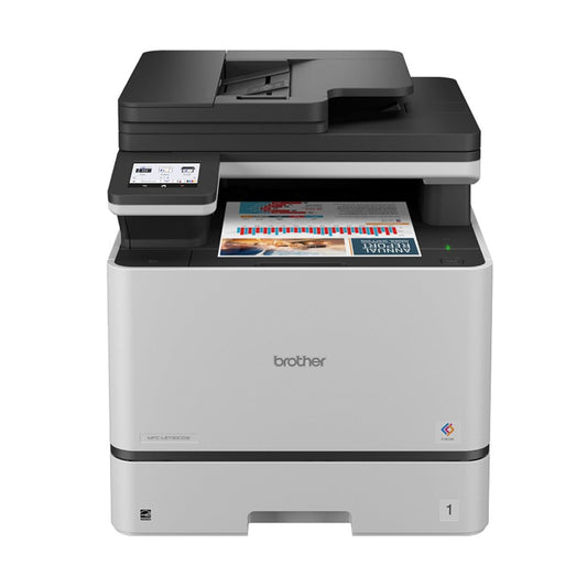 Multifuncional Laser Color Brother Valor MFCL8730CDW - hasta 33 ppm B/N/Color, Full duplex, Gigabit Ethernet, Wifi 2.4/5GHz, Cama Plana Tamano Carta
