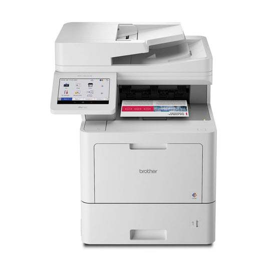 Multifuncional Laser Color Brother Valor MFCL9630CDN - 42 ppm B/N/Color, Full Duplex, Gigabit Ethernet, Cama Plana Oficio, Toners hasta 15, 000 pags
