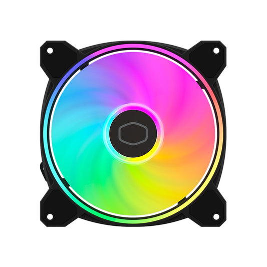 VENTILADOR P/GABINETE COOLER MASTER (MFL-B2DN-21NP2-R2) MASTERFAN MF120  MASTERFAN MF120 HALO2 NEGRO