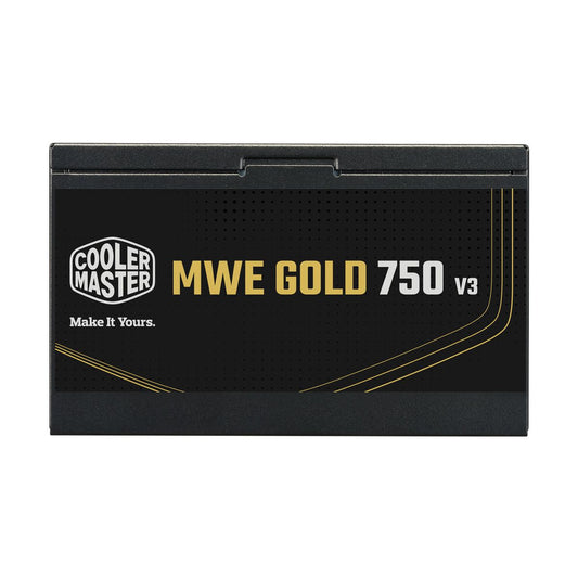 FUENTE DE PODER COOLER MASTER (MPE-7506-ACAG-BUS) MWE GOLD 750 V3,ATX 12V VER.3.1,NO MODULAR,PFC ACT