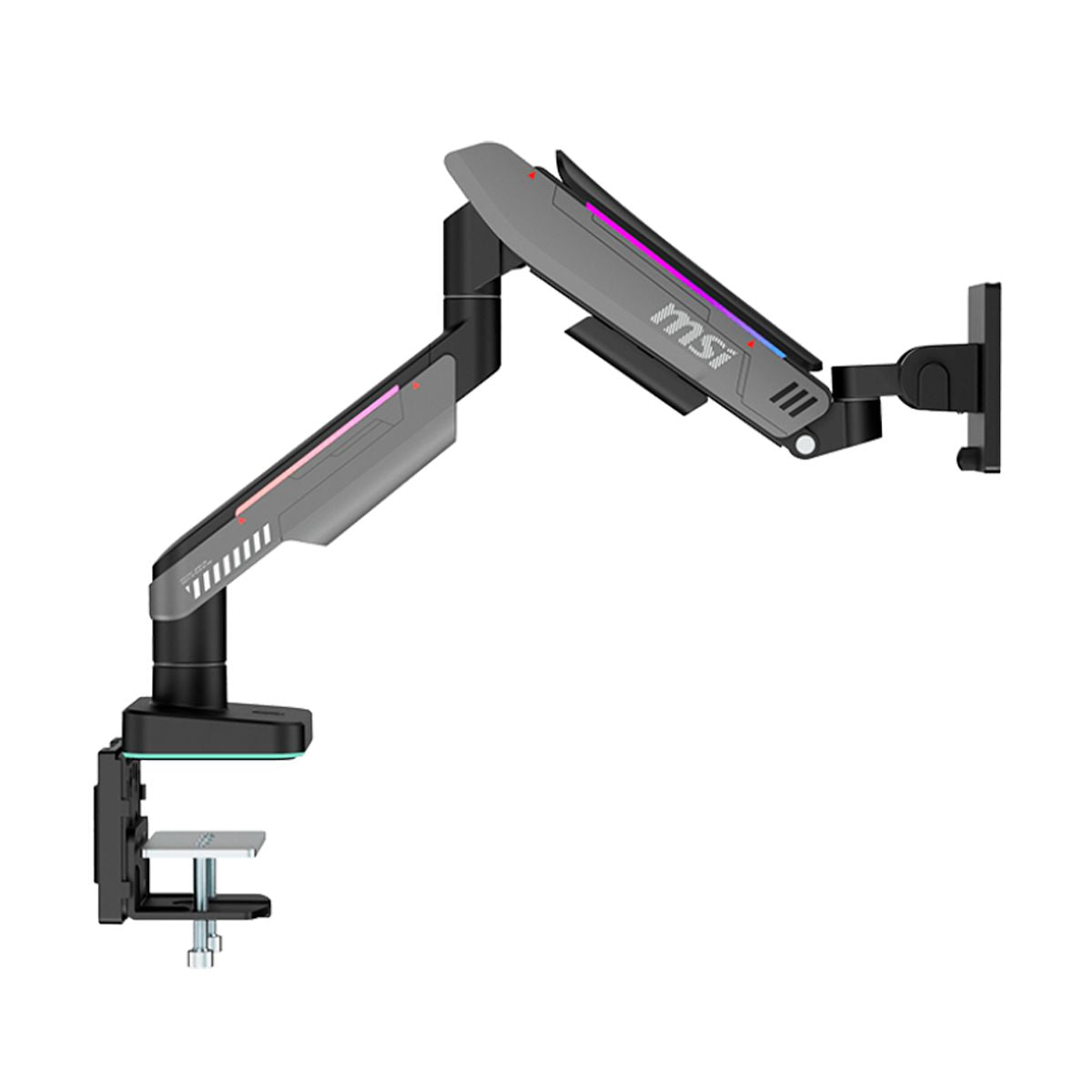 SOPORTE P/MONITOR MSI (MPG MT201R V2)MONITOR INDIVIDUAL,RGB, MONTAJE MESA, P/PANTALLA 17"-49", NEGRO