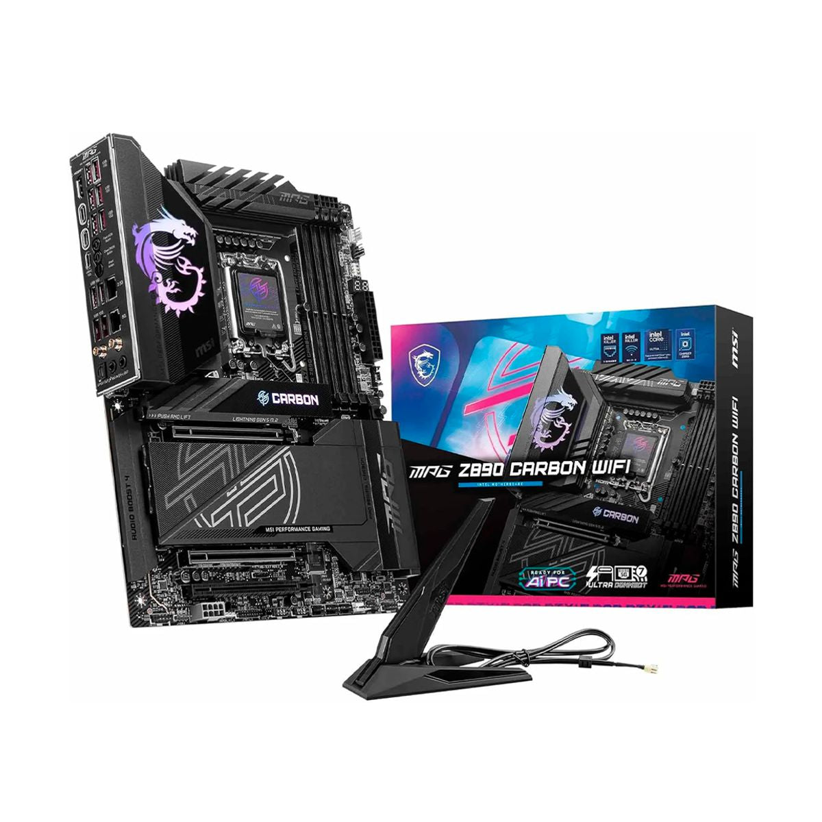 MOTHERBOARD MSI MPG Z890 CARBON WIFI DDR5 LGA 1851 ATX