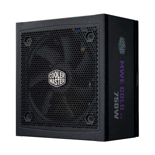 FUENTE DE PODER COOLER MASTER (MPM-75F4-AFG-C3B0CUS) MWE GOLD V4 750 FULL MODULAR,W/US CORD,NEGRO